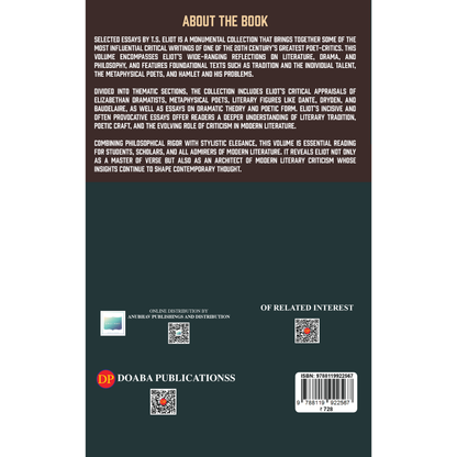 Selected Essays by T.S. Eliot
