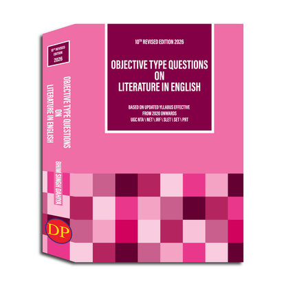 Objective Type Questions on Literature in English (10th Revised & Updated Edition, 2026)