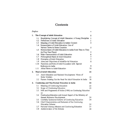 Adult Education (Theory and Practice)