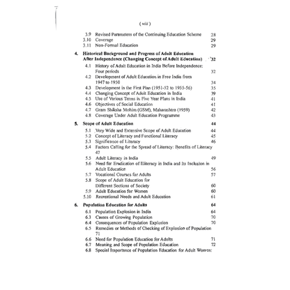 Adult Education (Theory and Practice)