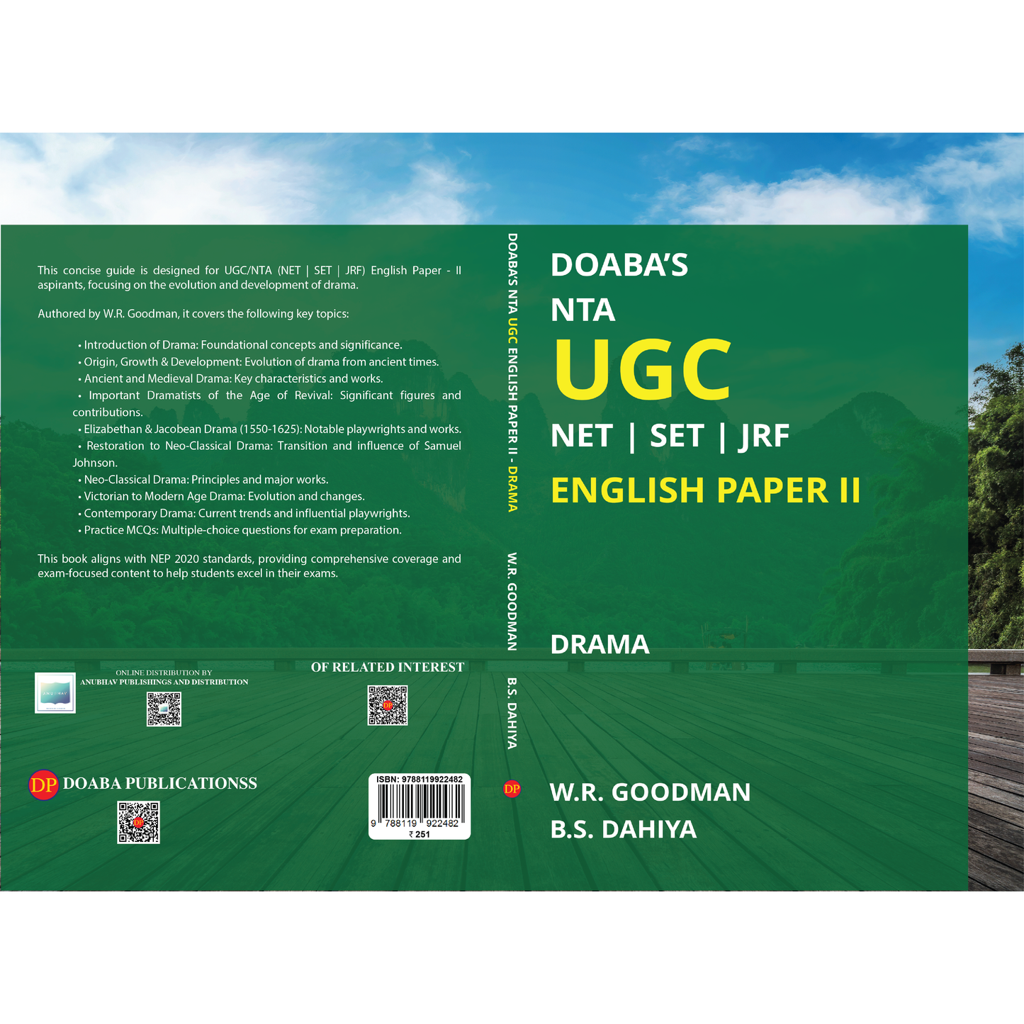 Doaba’s NTA UGC NET | SET | JRF English Paper II - Drama