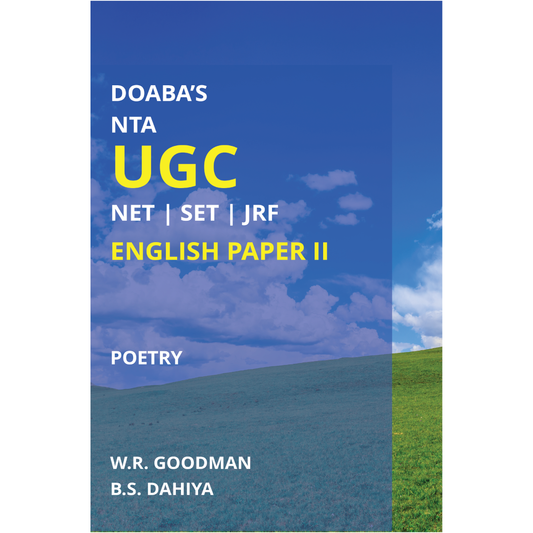 Doaba’s NTA UGC NET | SET | JRF English Paper II - Poetry