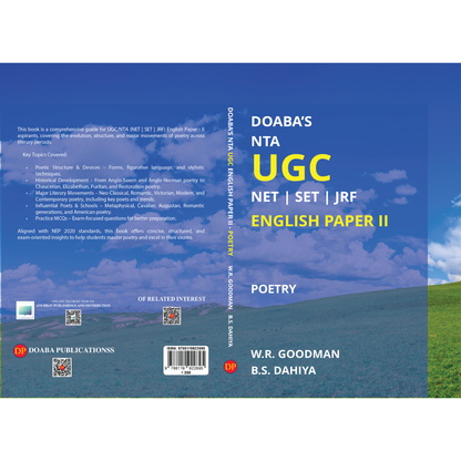 Doaba’s NTA UGC NET | SET | JRF English Paper II - Poetry
