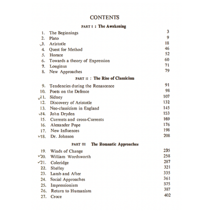 An Introduction to Literary Criticism: A Reader