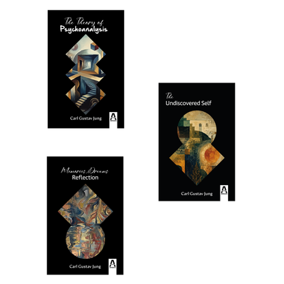 The Architecture of the Self | Carl Gustav Jung Collection (Pack of 3 Books) | Memories, Dreams, Reflections; The Undiscovered Self &amp; The Theory of Psychoanalysis