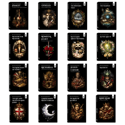 The Complete Shakespeare Masterpiece Collection (16 Titles Set)