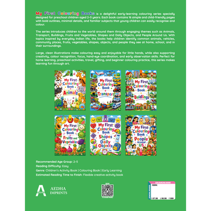 My First Colouring Book – Animals