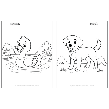 My First Colouring Book – Animals