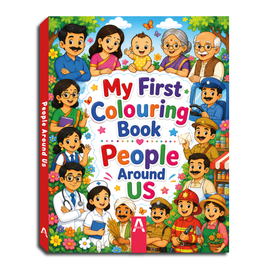 My First Colouring Book – People Around Us
