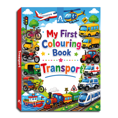 My First Colouring Book – Transport