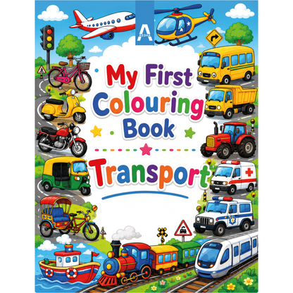 My First Colouring Book – Transport