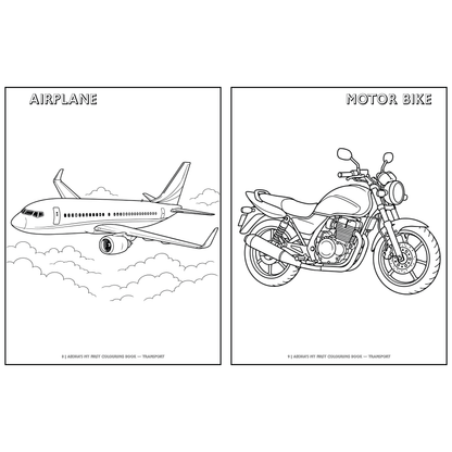 My First Colouring Book – Transport