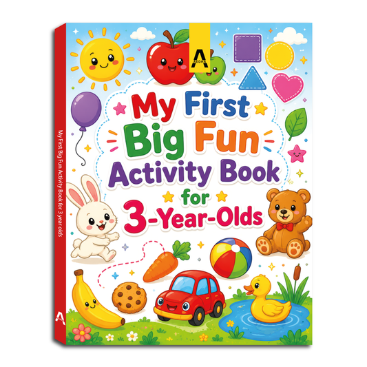 My First Big Fun Activity Book for 3-Year-Olds