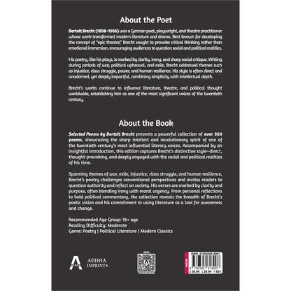 Selected Poems by Bertolt Brecht